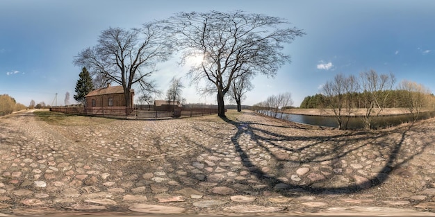 A split image showing a overflowing landfill on one side and a thriving community garden with people composting and growing vegetables on the other, visually contrasting the negative impact of food waste with the positive impact of food reduction efforts.