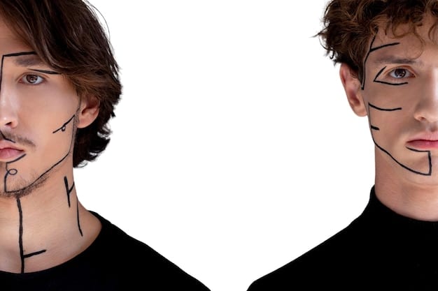A split-screen image showing the difference between a person's face before and after using retinoids. The 