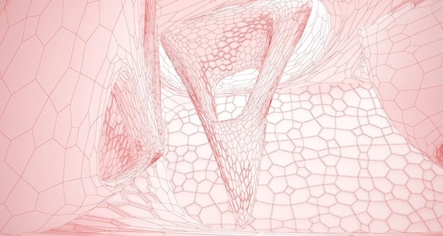 Detailed medical illustration showing the 'trim' technique for labiaplasty, with dotted lines indicating tissue removal on the labia minora, highlighting precision.