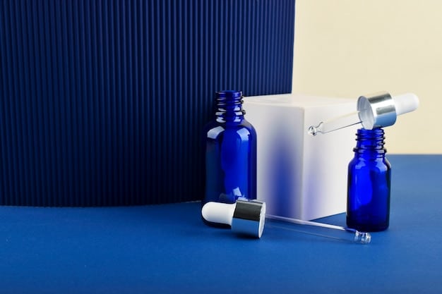 Various skincare products (serums, moisturizers) prominently featuring 
