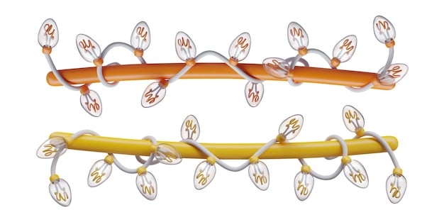 A schematic diagram illustrating peptide chains linking together, forming a network with collagen and elastin fibers in a cross-section of healthy skin, conveying cellular communication.