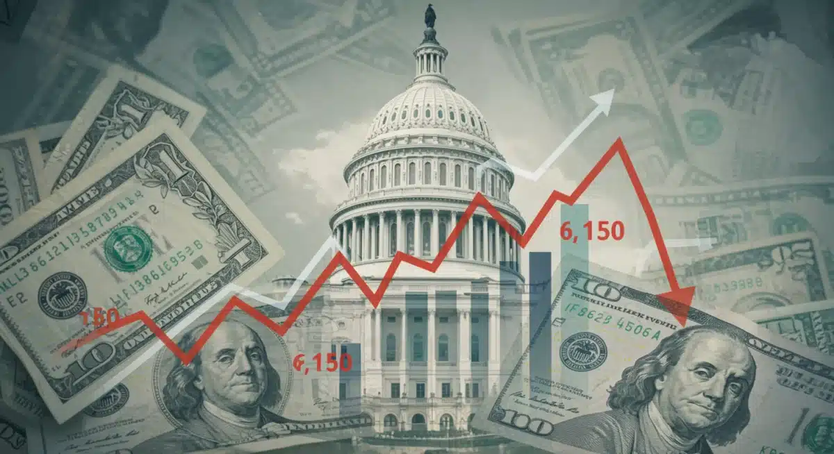 Economic indicators showing inflation impacting purchasing power and national budget.