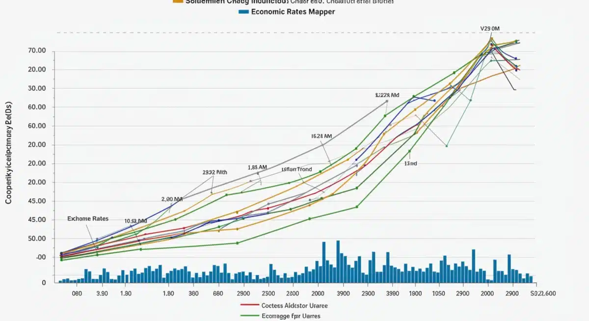 Economic indicators responding to US interest rate changes across global markets