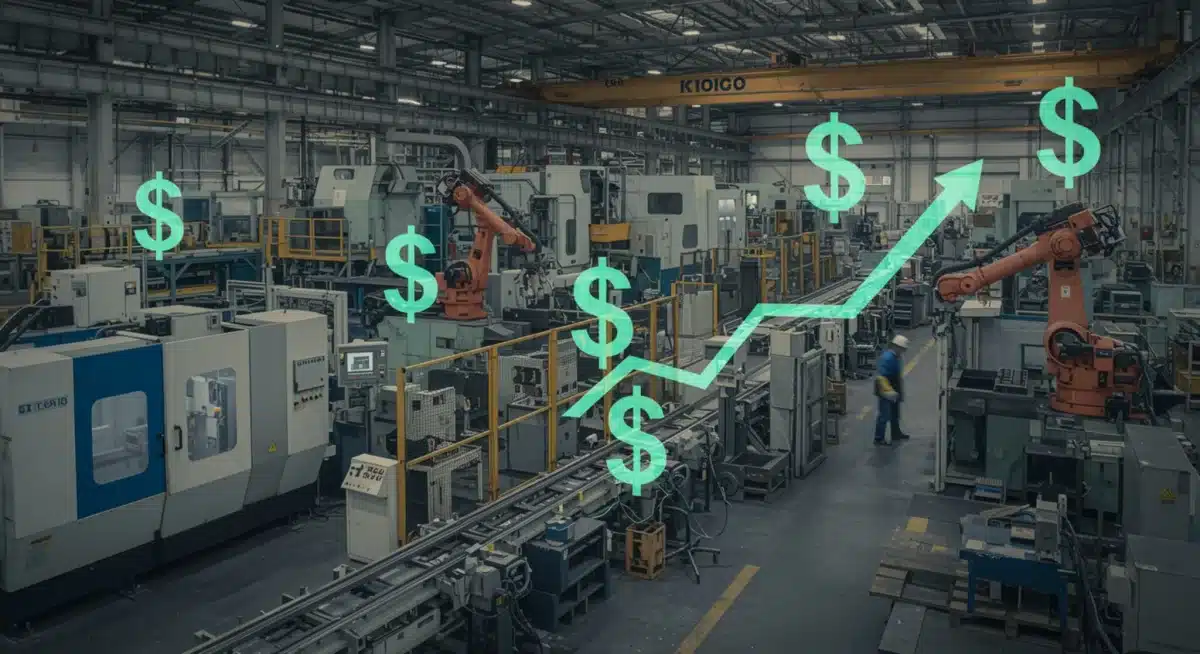 Manufacturing sector grappling with increased operational costs from rising energy prices.