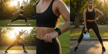 Diverse group enjoys new fitness trends in a vibrant US park