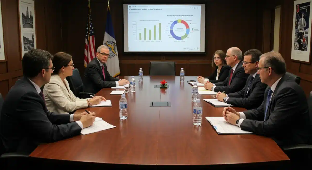 Policy experts debating the economic and social impacts of federal regulations