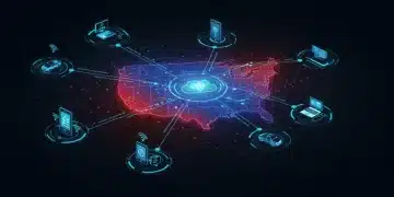 Decentralized data processing network with edge devices across the US.