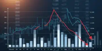 Graph illustrating the US trade deficit trend and its economic implications.
